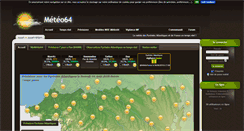 Desktop Screenshot of meteo64.org